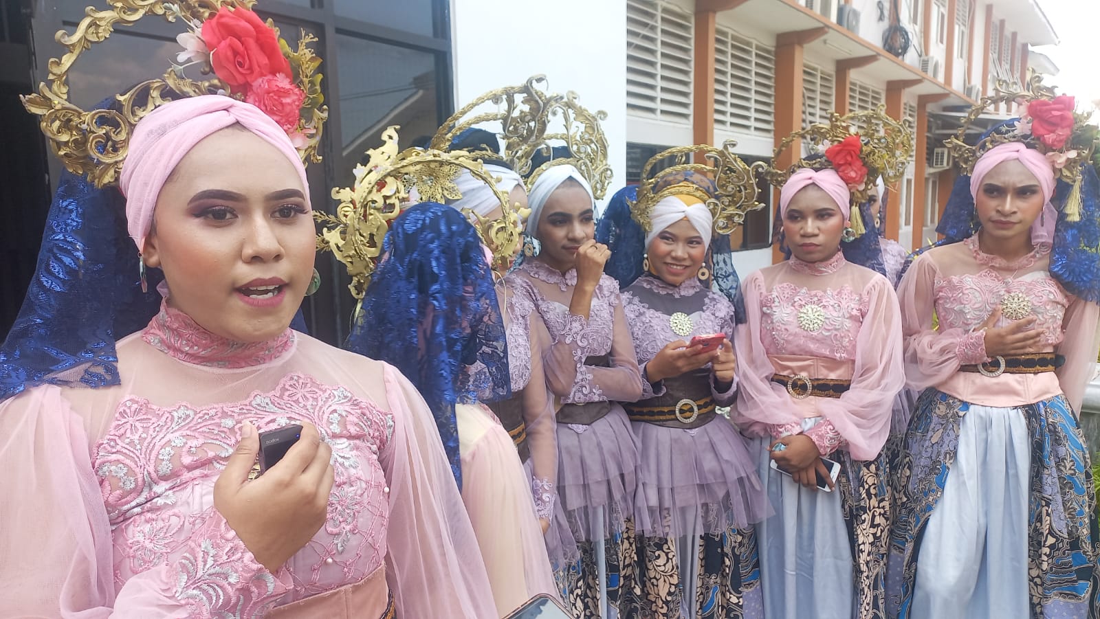 Festival Seni Budaya Provinsi Banten, Pelajar Papua Bawakan Tarian Banten